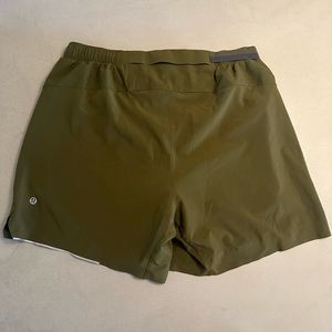 Men’s Lululemon Surge Short. Size LARGE. With Liner. 7” inseam. Basically new.